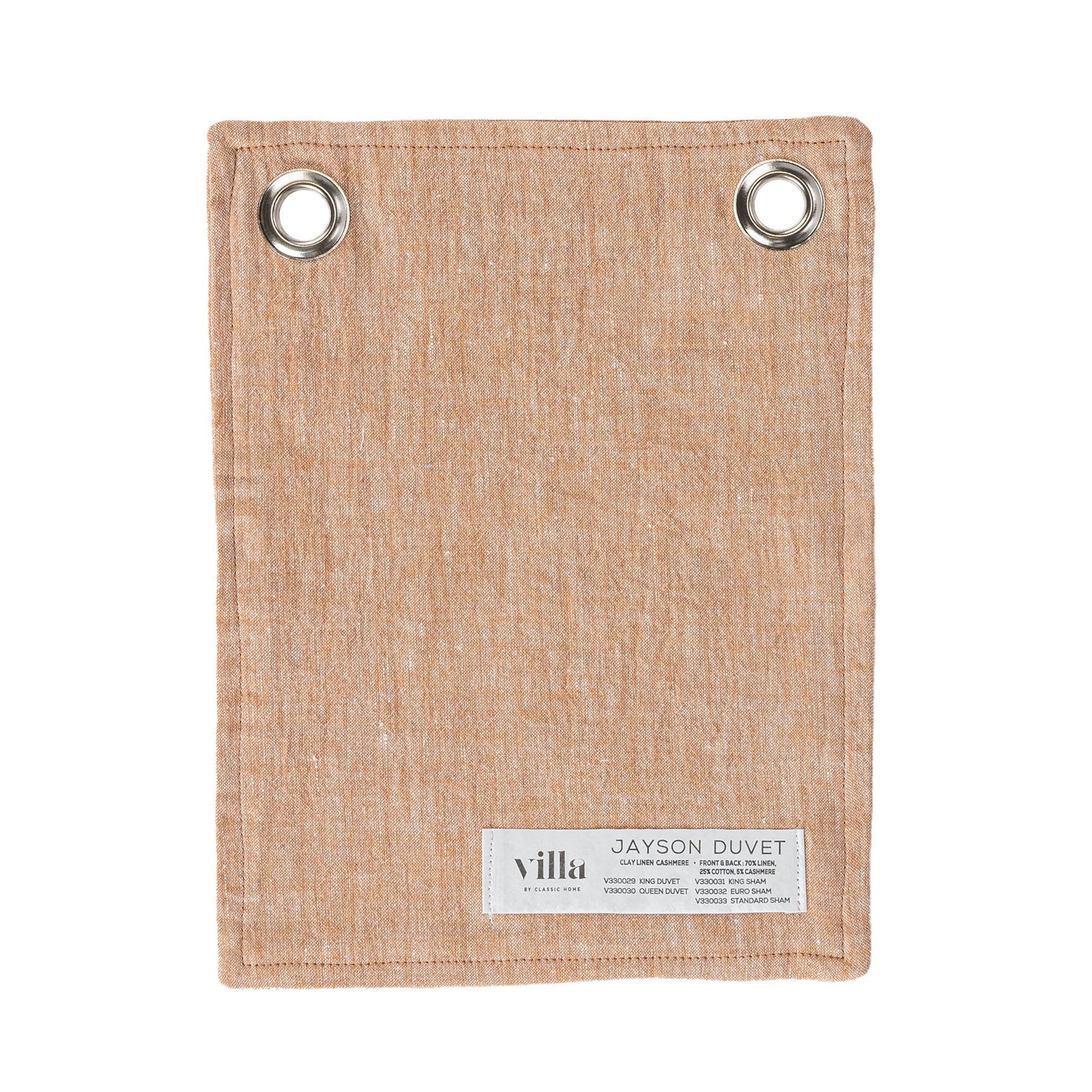 Jayson Clay Linen Cashmere Duvet Collection