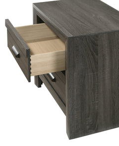 VALOR Grey Nightstand - Ornate Home
