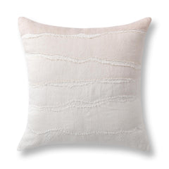 VC Bikram Ivory/Natural 22x22 Throw Pillow (Set of 2) - Ornate Home