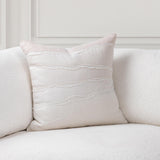 VC Bikram Ivory/Natural 22x22 Throw Pillow (Set of 2) - Ornate Home