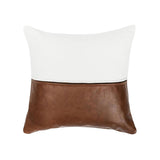 VC Canyon Ivory/Kona Brown 20x20 Throw Pillow (Set of 2) - Ornate Home