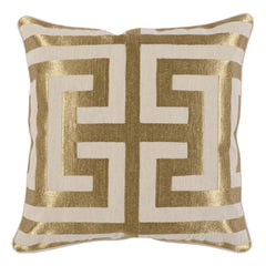 VC Capital Gold 22x22 Throw Pillow (Set of 2) - Ornate Home