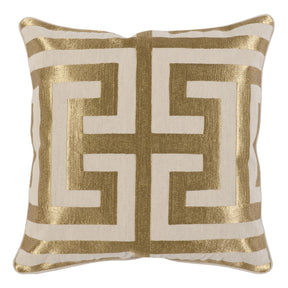 VC Capital Gold 22x22 Throw Pillow (Set of 2) - Ornate Home