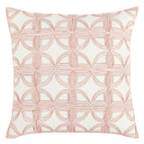 VC Elea Ivory/Blush 22x22 Throw Pillow (Set of 2) - Ornate Home