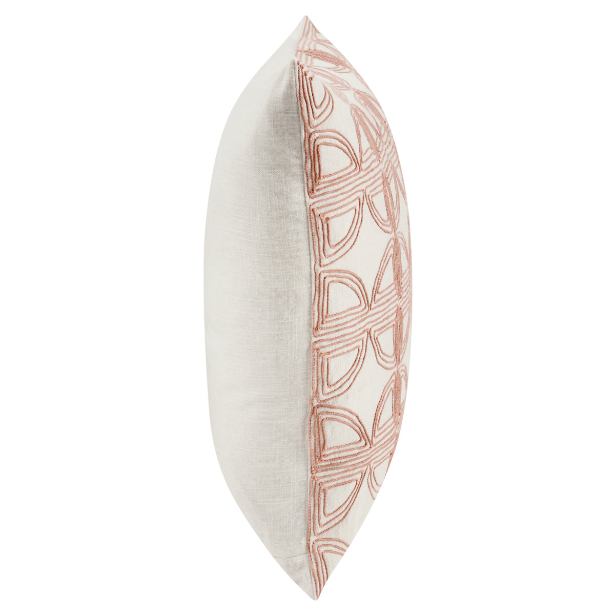 VC Elea Ivory/Blush 22x22 Throw Pillow (Set of 2) - Ornate Home