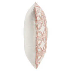 VC Elea Ivory/Blush 22x22 Throw Pillow (Set of 2) - Ornate Home