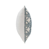 VC Elea Ivory/Navy 22x22 Throw Pillow (Set of 2) - Ornate Home