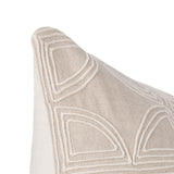 VC Elea Natural 22x22 Throw Pillow (Set of 2) - Ornate Home