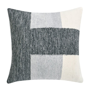 VC Kass Charcoal/Ivory Multiple Sizes Throw Pillow (Set of 2) - Ornate Home