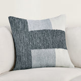 VC Kass Charcoal/Ivory Multiple Sizes Throw Pillow (Set of 2) - Ornate Home