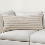 VC Linna Ivory/Natural Multiple Sizes Throw Pillow (Set of 2) - Ornate Home