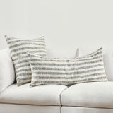 VC Linna Natural/Black Multiple Sizes Throw Pillow (Set of 2) - Ornate Home