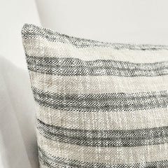 VC Linna Natural/Black Multiple Sizes Throw Pillow (Set of 2) - Ornate Home