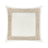VC Marina White 26x26 Throw Pillow (Set of 2) - Ornate Home