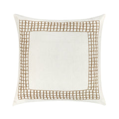 VC Marina White 26x26 Throw Pillow (Set of 2) - Ornate Home