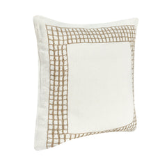 VC Marina White 26x26 Throw Pillow (Set of 2) - Ornate Home