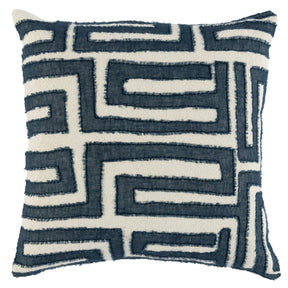 VC Mateo Azul Blue 22X22 Throw Pillow (Set of 2) - Ornate Home