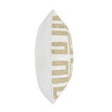 VC Mateo Metallic Gold/Ivory 22X22 Throw Pillow (Set of 2) - Ornate Home