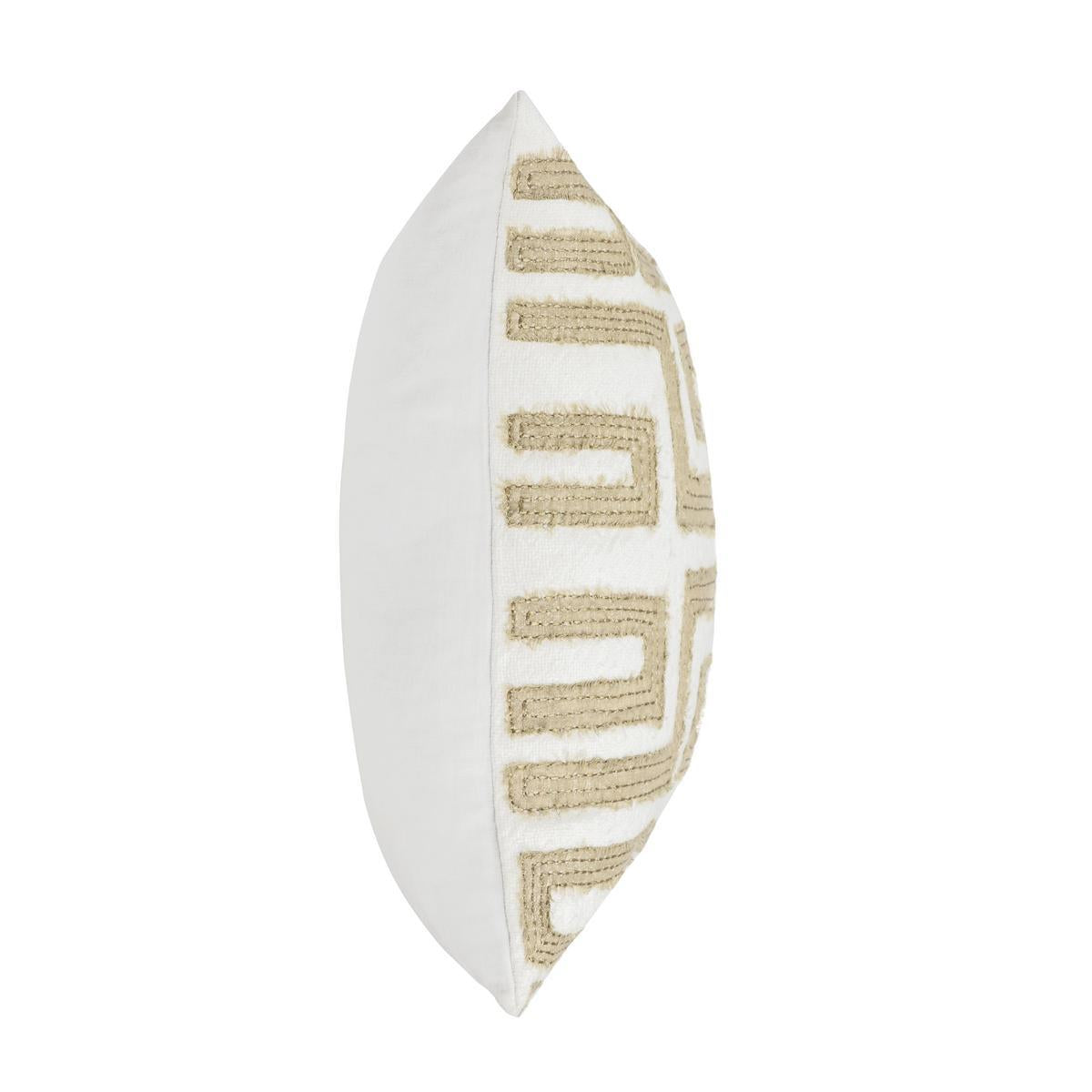 VC Mateo Metallic Gold/Ivory 22X22 Throw Pillow (Set of 2) - Ornate Home