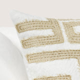 VC Mateo Metallic Gold/Ivory 22X22 Throw Pillow (Set of 2) - Ornate Home