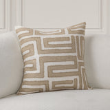VC Mateo Natural/Ivory 22X22 Throw Pillow (Set of 2) - Ornate Home