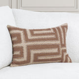 VC Mateo Sepia Brown/Natural 14x20 Throw Pillow (Set of 2) - Ornate Home