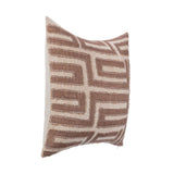 VC Mateo Sepia Brown/Natural 22x22 Throw Pillow (Set of 2) - Ornate Home