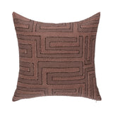 VC Mateo Sierra Brown 22x22 Throw Pillow (Set of 2) - Ornate Home