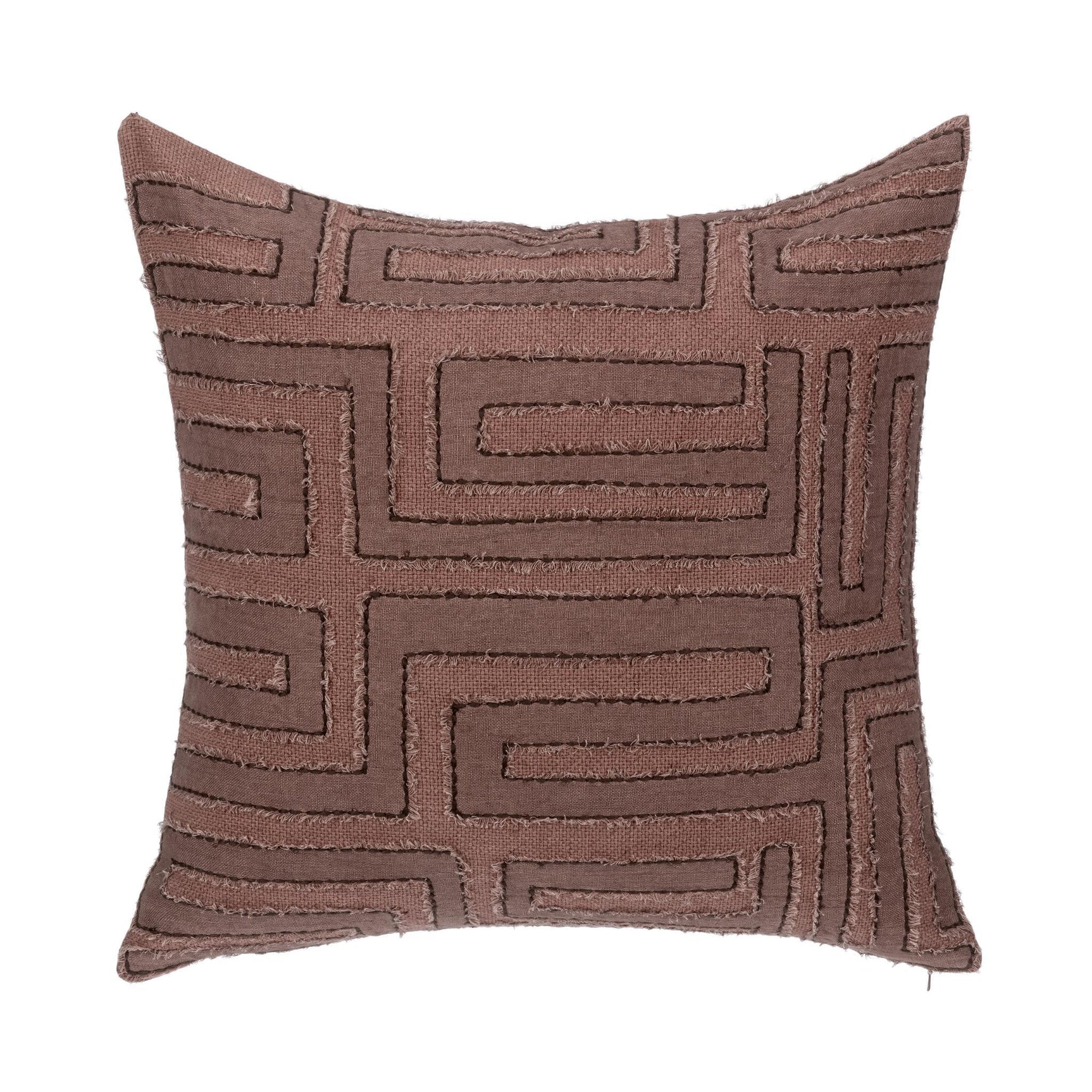 VC Mateo Sierra Brown 22x22 Throw Pillow (Set of 2) - Ornate Home
