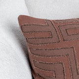 VC Mateo Sierra Brown 22x22 Throw Pillow (Set of 2) - Ornate Home