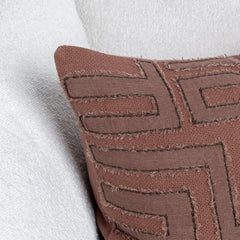 VC Mateo Sierra Brown 22x22 Throw Pillow (Set of 2) - Ornate Home