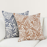 VC Mulberry Chestnut Brown Multiple Sizes Throw Pillow (Set of 2) - Ornate Home