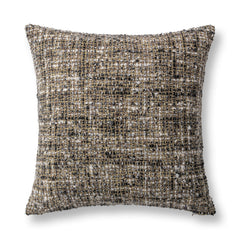 VC Porter Black/Ivory 22x22 Throw Pillow (Set of 2) - Ornate Home