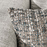 VC Porter Blue Slate Multiple Sizes Throw Pillow (Set of 2) - Ornate Home