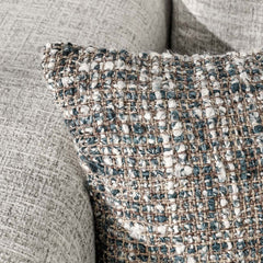 VC Porter Blue Slate Multiple Sizes Throw Pillow (Set of 2) - Ornate Home