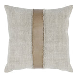 VC Steam Sandstorm Taupe/Natural 26x26 Throw Pillow (Set of 2) - Ornate Home