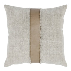 VC Steam Sandstorm Taupe/Natural 26x26 Throw Pillow (Set of 2) - Ornate Home