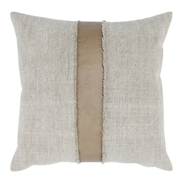 VC Steam Sandstorm Taupe/Natural 26x26 Throw Pillow (Set of 2) - Ornate Home