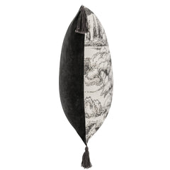 VC Stonework Charcoal 22x22 Throw Pillow (Set of 2) - Ornate Home