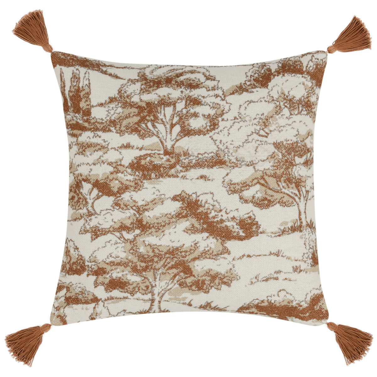 VC Stonework Clay 22x22 Throw Pillow (Set of 2) - Ornate Home