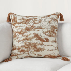 VC Stonework Clay 22x22 Throw Pillow (Set of 2) - Ornate Home