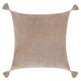 VC Stonework Natural 22x22 Throw Pillow (Set of 2) - Ornate Home