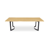 Bent Natural Oak Small Dining Table