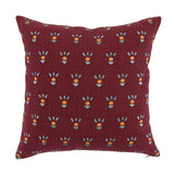 VE Monica Raspberry Red 18x18 Throw Pillow - Ornate Home