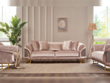 Versace Cream Stationary Sofa