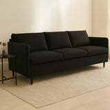 Teller Warm Black Sofa