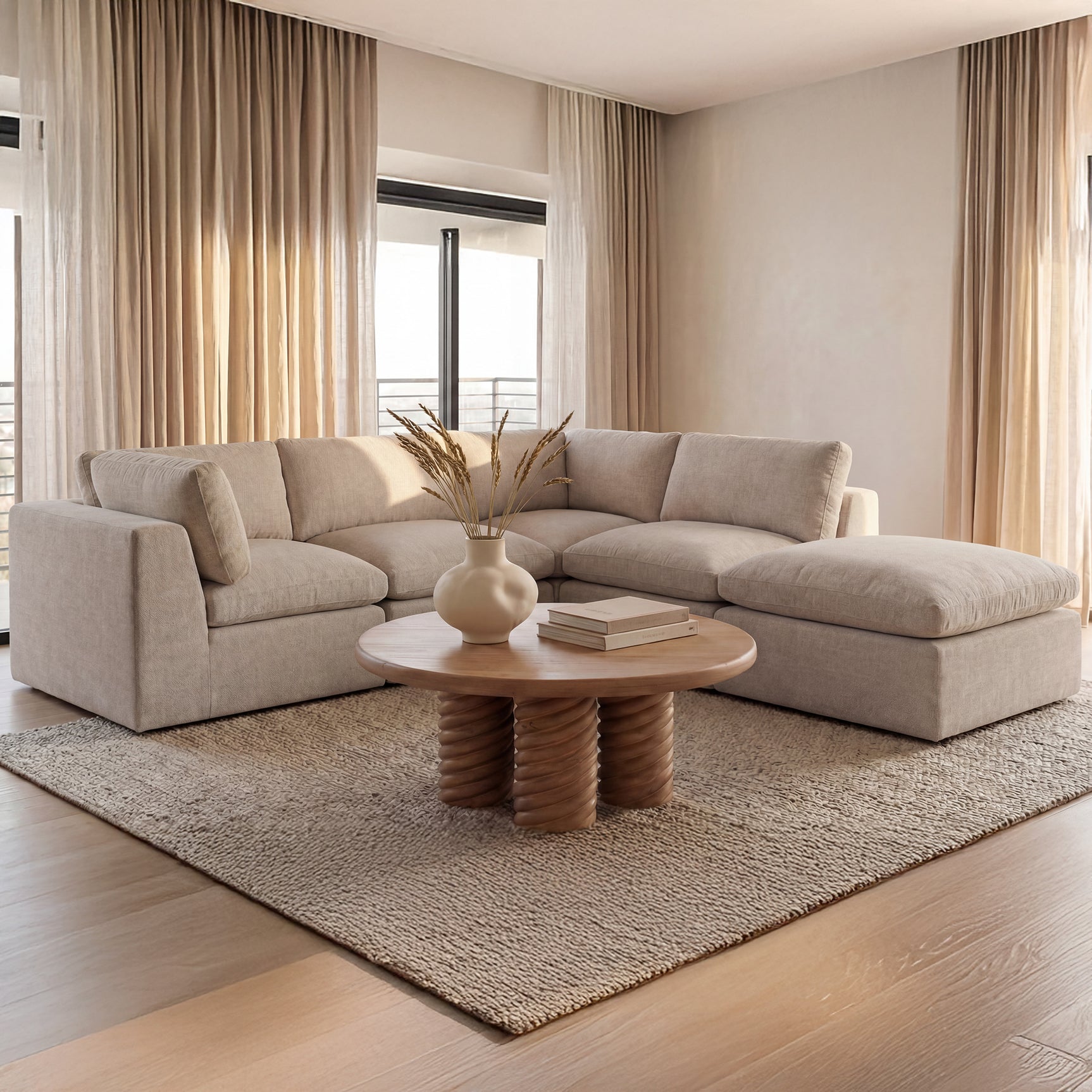 Cates Pebble Dream Modular Sectional