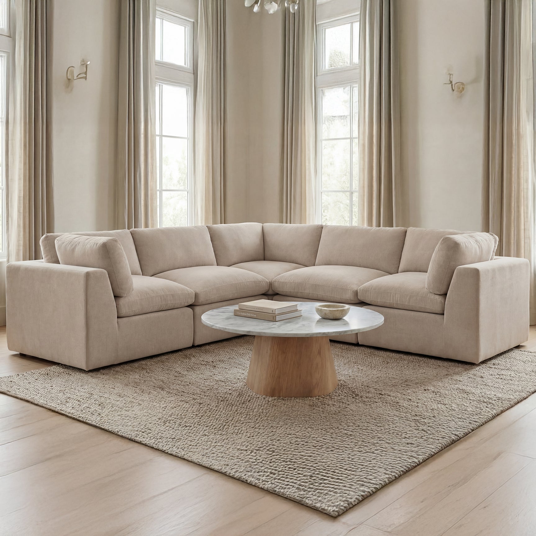 Cates Pebble Classic L Modular Sectional