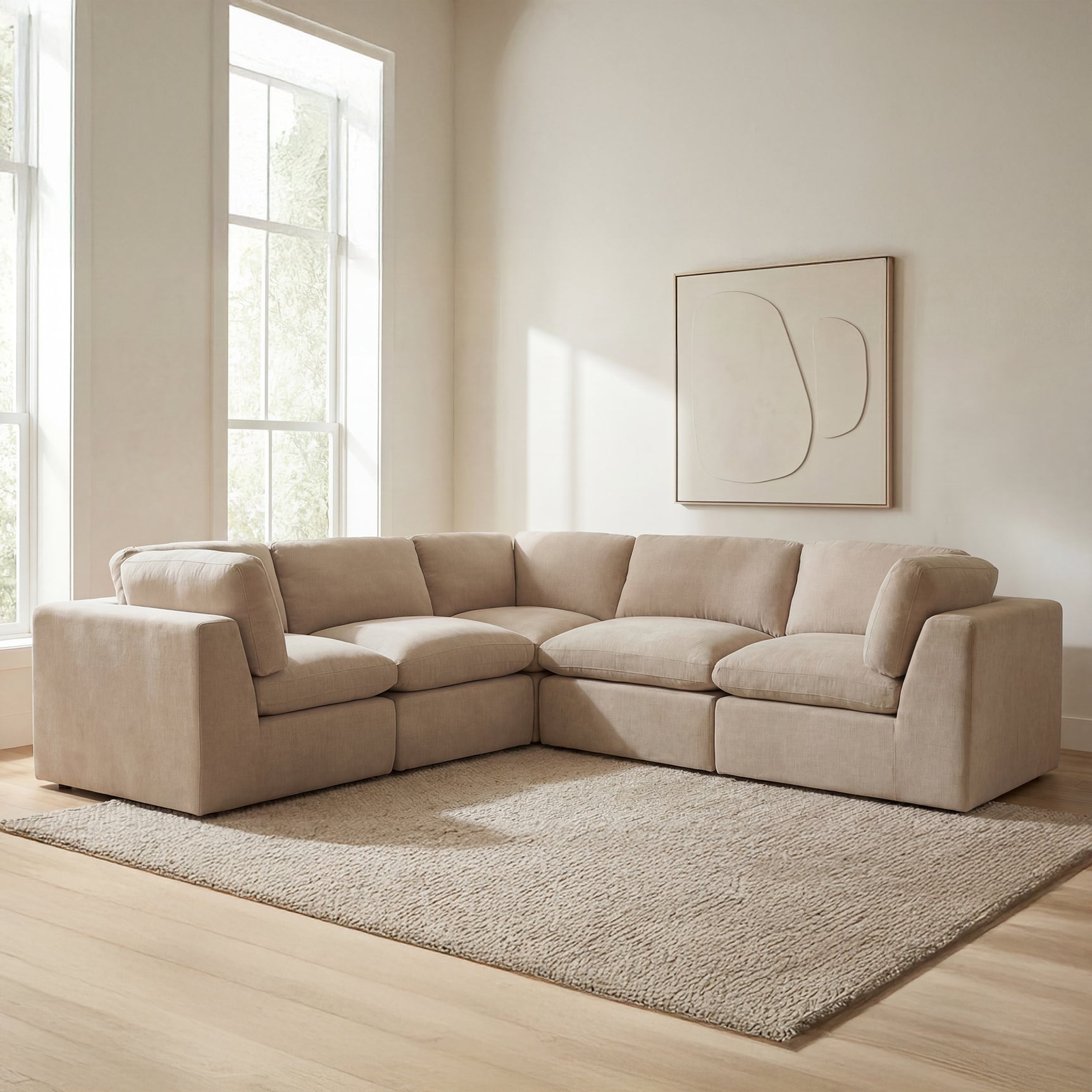 Cates Pebble Classic L Modular Sectional