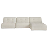 Sunseeker Brown Stripe 3 Piece Outdoor Lounge